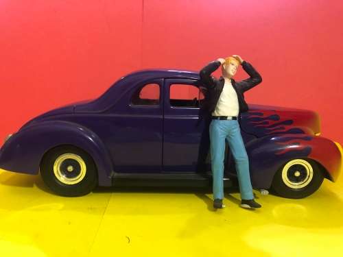 1940 Ford De Luxe Hotrod 1/18 die cast model
